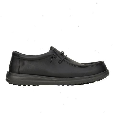 Wally Work CE Classic Slip Resistant Wide - Black