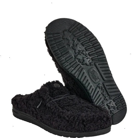 Wendy Slipper - Cozy Black/Black