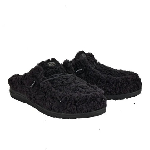 Wendy Slipper - Cozy Black/Black