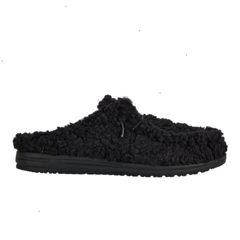 Wendy Slipper - Cozy Black/Black