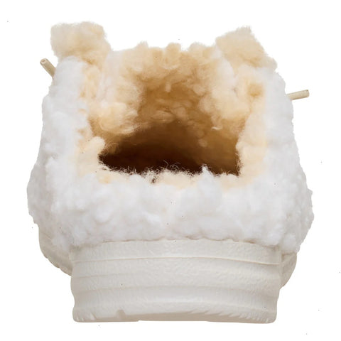 Wendy Slipper - Egret/Wood Ash