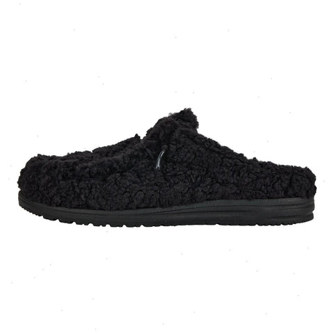 Wally Slipper - Cozy Black/Black