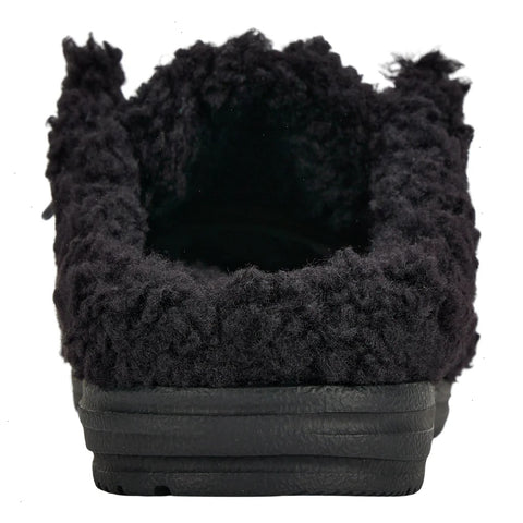Wally Slipper - Cozy Black/Black