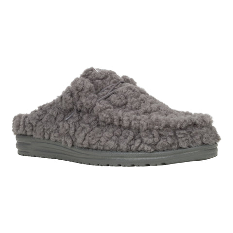 Wally Slipper - Cozy Granite Grey