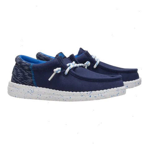 Wally Funk Youth Jersey Jacquard - Peacoat Blue/Multi