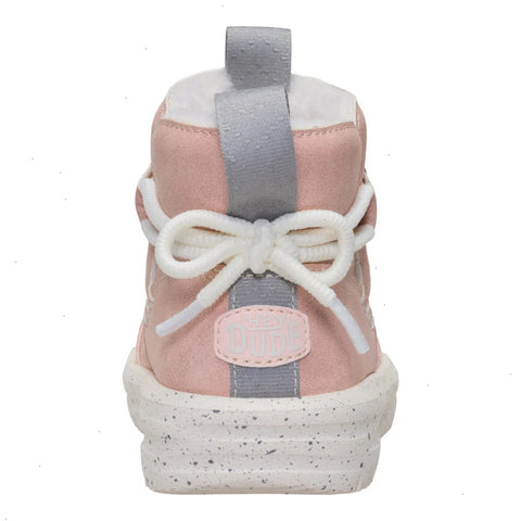 Camden Bow Boot Toddler Cozy - Sparkle Pink