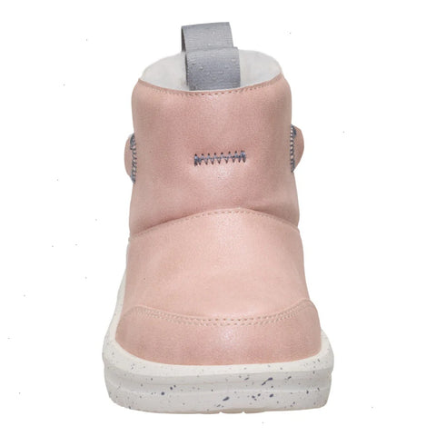 Camden Bow Boot Toddler Cozy - Sparkle Pink