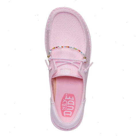 Wendy Funk Mesh Shoelry - Light Pink