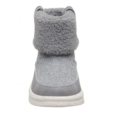 Camden Cuff Wool Cozy - Grey