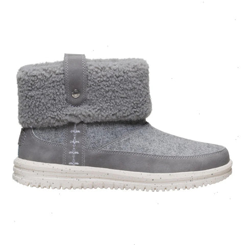 Camden Cuff Wool Cozy - Grey