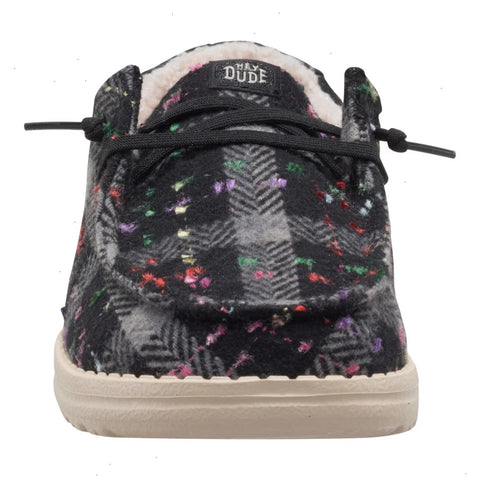 Wendy Confetti Plaid Cozy - Black/Multi