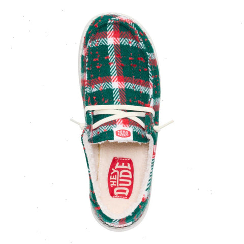 Wendy Confetti Plaid Cozy - Red/Green/Multi