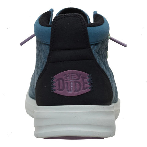 Wally Mid Gripr Washed Quilt - Stormy Blue/Multi