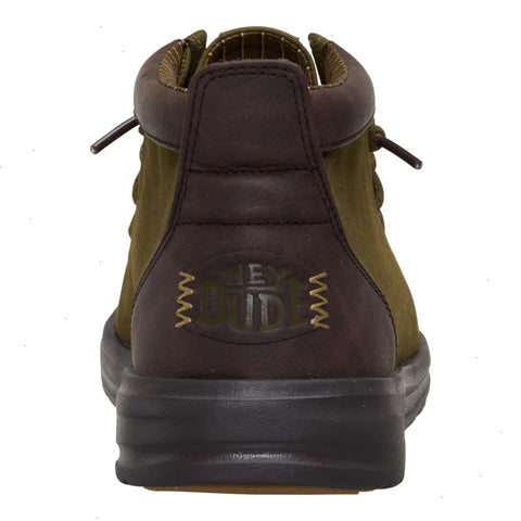 Wally Mid Gripr Vin Classic - Dark Olive/Mole Brown