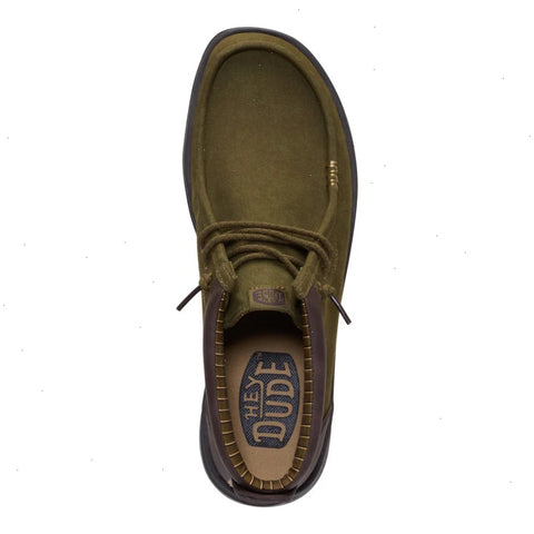Wally Mid Gripr Vin Classic - Dark Olive/Mole Brown