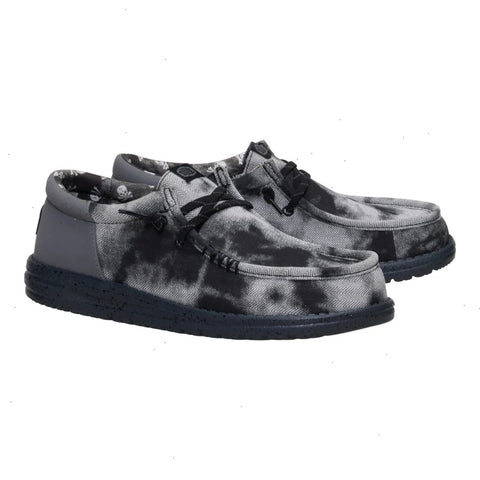 Wally Funk Over Dye - Black/Granite Grey