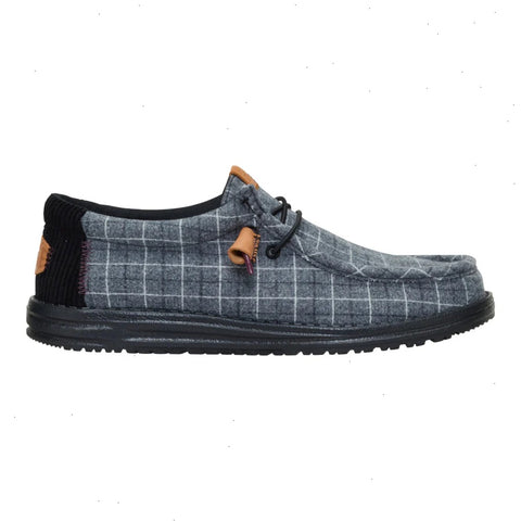 Wally Plaid Corduroy - Black/Multi