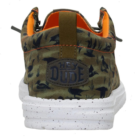 Wally Funk Duck Print - Dark Olive/Multi