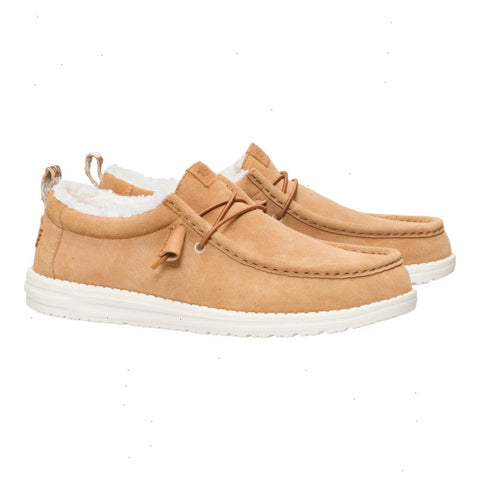 Wally Suede Shearling - Lion Orange/Multi