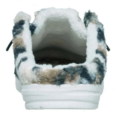 Wally Slipper Cozy Camo - White/Camo