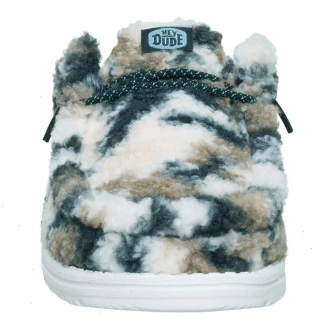 Wally Slipper Cozy Camo - White/Camo