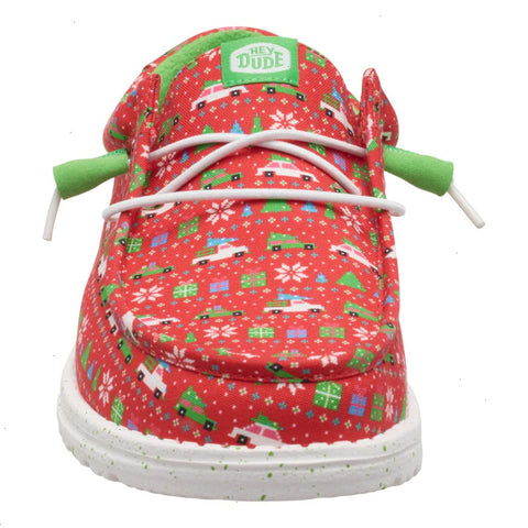 Wally Holiday Sweater - Red/Green/Multi