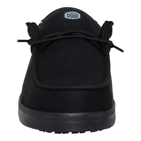 Wally Work Comp Toe - Black/Black