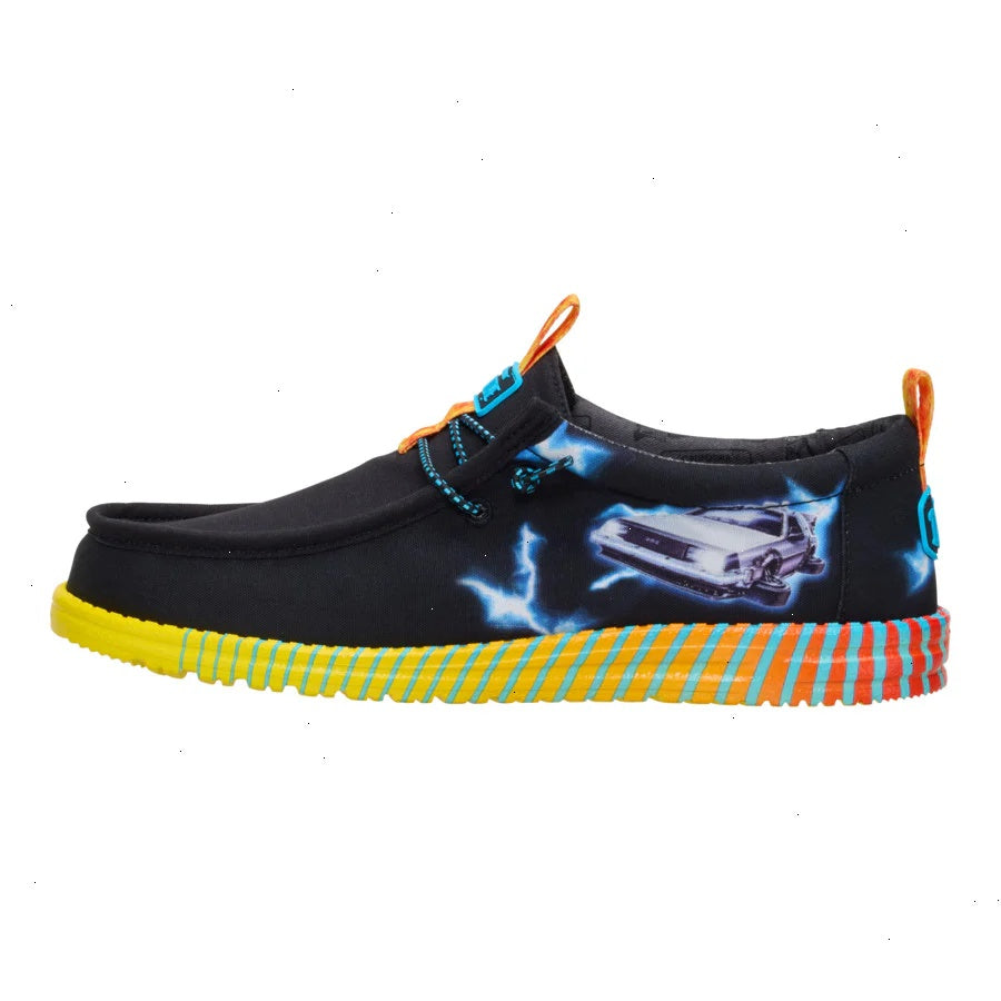 Wally Back To The Future Time Machine - Black/Multi