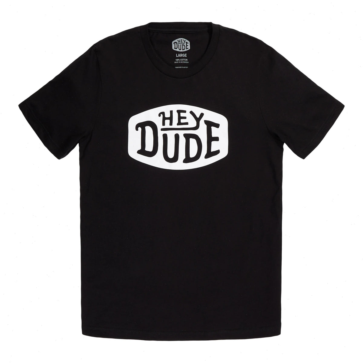 Go To Chest Buckle Tee - Black