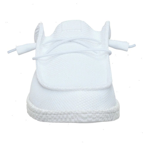 Wally Slip Warped Geo - White/Dawn Blue