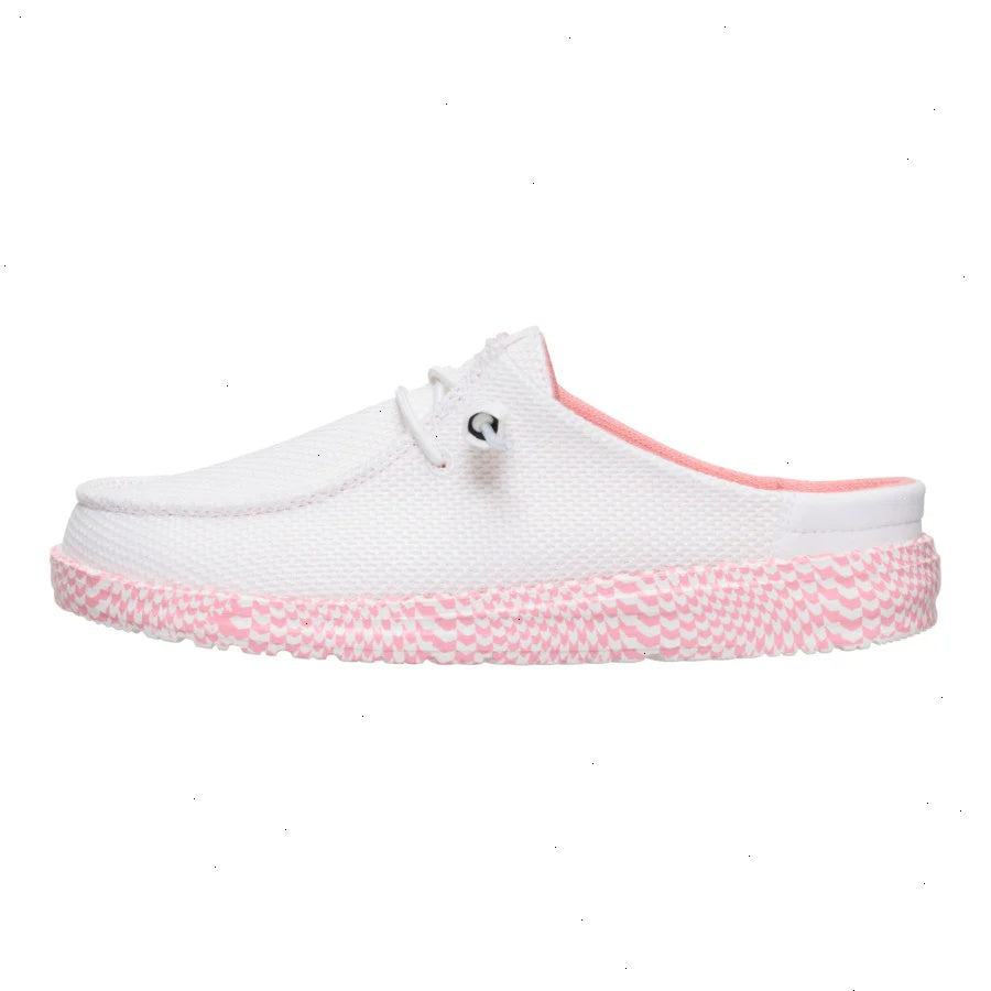 Wendy Slip Warped Geo - White/Pink Lemonade
