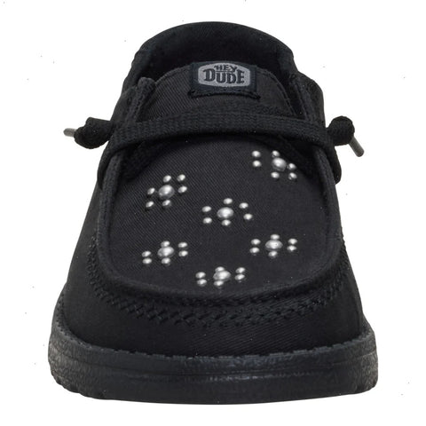 Wendy Star Stud - Black/Black