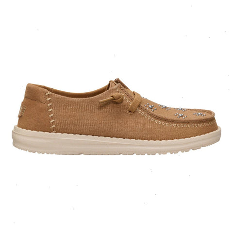 Wendy Star Stud - Cognac/Tan