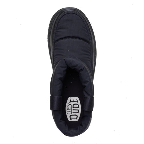 Camden Cuff Nylon Quilt - Black/Black