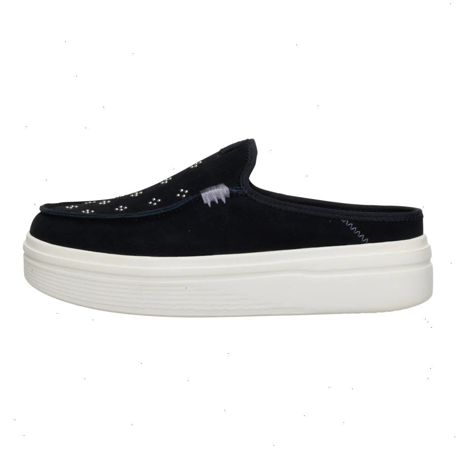 Austin Lift Suede Stud - Black
