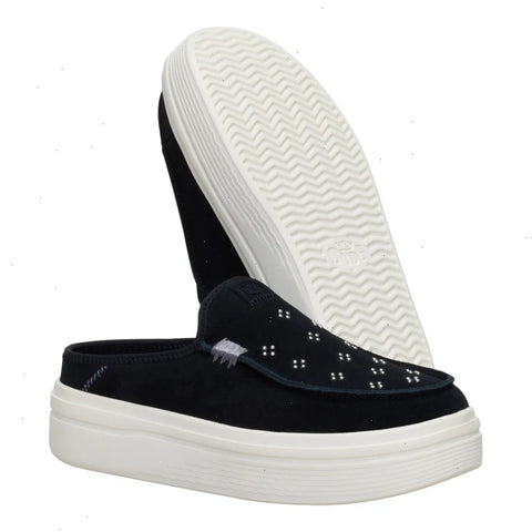 Austin Lift Suede Stud - Black