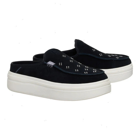 Austin Lift Suede Stud - Black