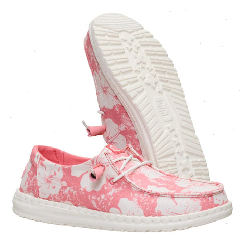 Wendy Hawaiian - Coral/White