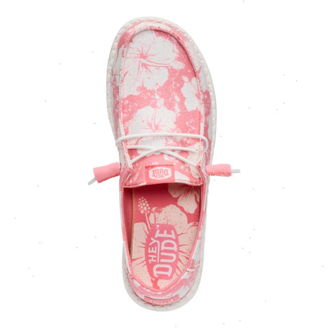 Wendy Hawaiian - Coral/White