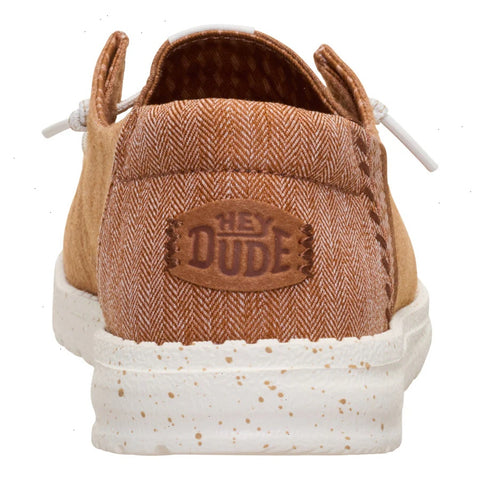 Wendy Break Brushed Linen - Chestnut