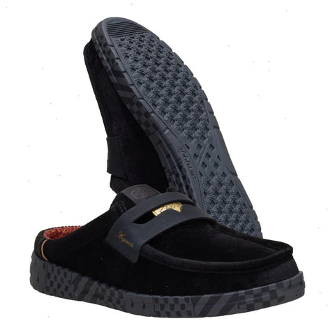 Wally Slip Hogwarts Loafer - Black/Gold