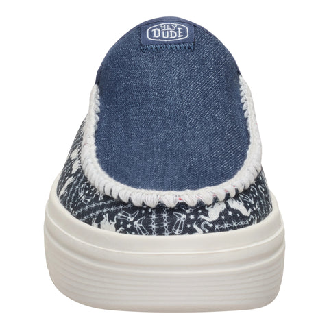 Austin Lift Denim Bandana - Blue Denim