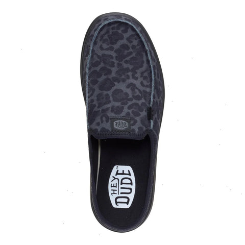 Austin Lift Suede Animal - Black Leopard