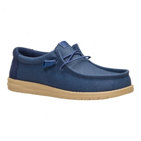 Wally Waxed Casual - Navy