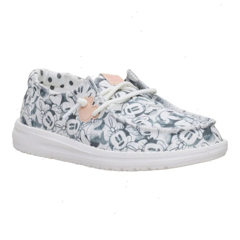 Disney Minnie Mouse Print Wendy Youth - Grey Multi