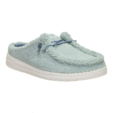 Wendy Slip Sherpa - Iceberg Green