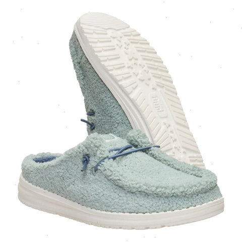 Wendy Slip Sherpa - Iceberg Green