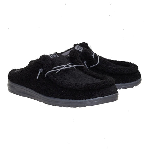 Wally Slip Sherpa - Black