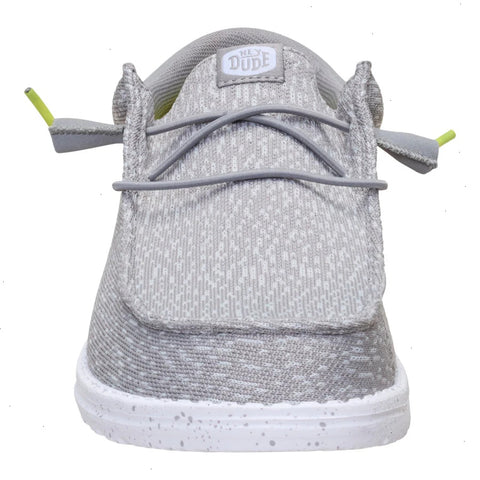 Wally Funk Stretch Speckle - Flannel Grey/Multi