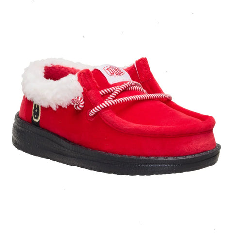 Wally Toddler Santa Claus - Red
